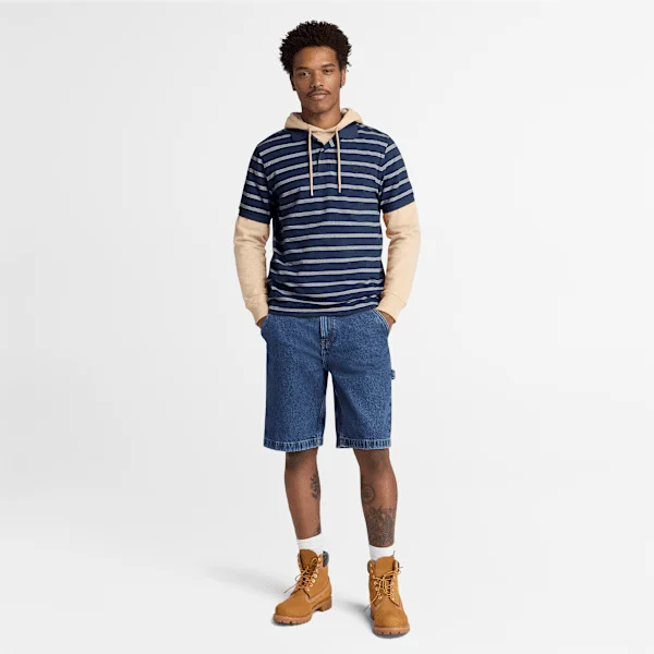 Polos de manga curta às riscas Millers River para homem Polos de manga curta às riscas Millers River para homem
