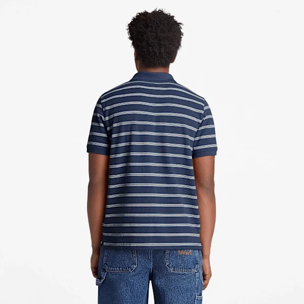 Polos de manga curta às riscas Millers River para homem Polos de manga curta às riscas Millers River para homem