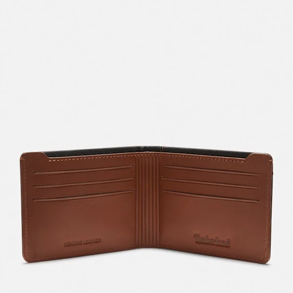 Porta-notas masculino bicolor com janela traseira para porta-documentos Porta-notas masculino bicolor com janela traseira para porta-documentos