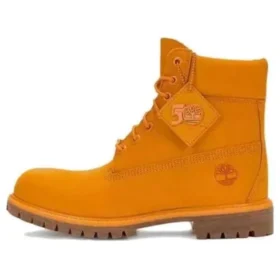 Premium Waterproof Boot de 15 cm Edição 50.º Aniversário “Nubuck Laranja Médio”