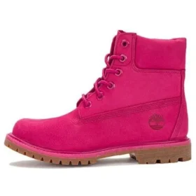 Premium Waterproof Boot de 15 cm Edição 50.º Aniversário “Nubuck Rosa Escuro”