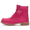 Premium Waterproof Boot de 15 cm Edição 50.º Aniversário “Nubuck Rosa Escuro”