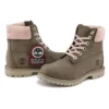 Premium Waterproof Boot de 15 cm, impermeável, “Nubuck Verde-oliva”