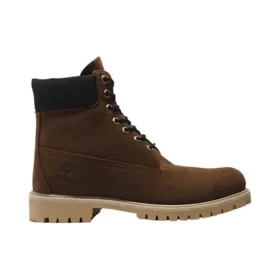 Premium Waterproof Boot de 15 cm “Nubuck castanho escuro”