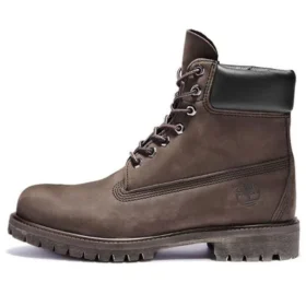 Premium Waterproof Boot de 15 cm “Nubuck castanho médio”