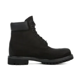 Premium Waterproof Boot de 15 cm “Nubuck Preto”