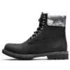 Premium Waterproof Boot de 15 cm “Nubuck Preto Nublado”
