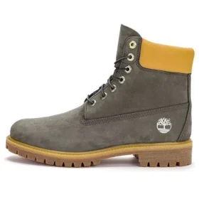Premium Waterproof Boot de 15 cm “Nubuck verde escuro”