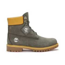 Premium Waterproof Boot de 15 cm “Nubuck verde escuro”