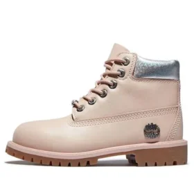 Premium Waterproof Boot de 15 cm “Pink Full Grain”