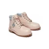Premium Waterproof Boot de 15 cm “Pink Full Grain”