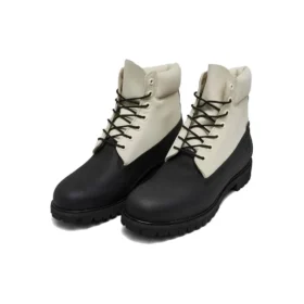 Premium Waterproof Boot de 15 cm “Preto e Branco”