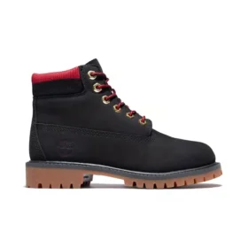 Premium Waterproof Boot de 15 cm “Preto Vermelho”