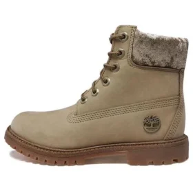 Premium Waterproof Boot de 15 cm “Veludo Nubuck Bege”