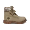 Premium Waterproof Boot de 15 cm “Veludo Nubuck Bege”