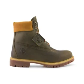 Premium Waterproof Boot de 15 cm “Verde-oliva Amarelo”