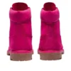 Premium Waterproof Boot de 6-Inch “50.º Aniversário Rosa Escuro”