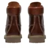 Premium Waterproof Boot de 6 polegadas “Castanho Full Grain Preto”