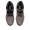 Premium Waterproof Boot de 6 polegadas “Cinza Escuro/Preto”