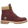 Premium Waterproof Boot de 6 polegadas “Nubuck Bege Borgonha”