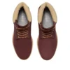 Premium Waterproof Boot de 6 polegadas “Nubuck Bege Borgonha”