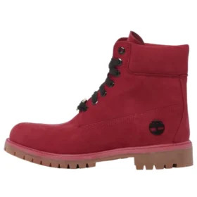 Premium Waterproof Boot de 6 polegadas “Vermelho Médio/Preto”