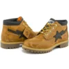 Premium Waterproof Boot Timberland x BAPE Nelson “Trigo e Chocolate”