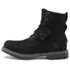 ReBOTL 6-Inch Boot de 15 cm com corte largo “Nubuck Preto”
