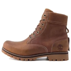 Rugged 6-Inch Boot impermeável de 15 cm “Rust Full Grain”
