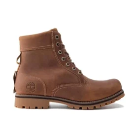 Rugged 6-Inch Boot impermeável de 15 cm “Rust Full Grain”