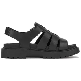 Sandálias Clairemont Way Fisherman “Preto Nubuck”