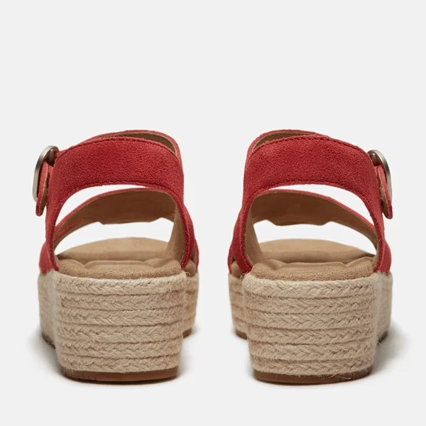 Sandálias femininas Santorini Sun com tira traseira Sandálias femininas Santorini Sun com tira traseira