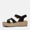 Sandálias femininas Santorini Sun com tira traseira Sandálias femininas Santorini Sun com tira traseira