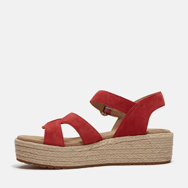 Sandálias femininas Santorini Sun com tira traseira Sandálias femininas Santorini Sun com tira traseira