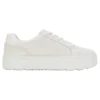 Sapatilhas de cano baixo com atacadores “White Full Grain”