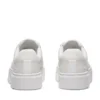 Sapatilhas de cano baixo com atacadores “White Full Grain”