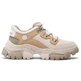 Sapatilhas de cordões Adley Way Low “Beige Nubuck”