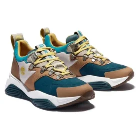Sapatilhas de materiais mistos Emerald Bay “Teal Multicolorido”