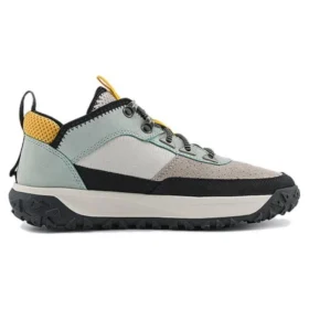 Sapatos de caminhada GreenStride Motion 6 “Nubuck cinzento claro”