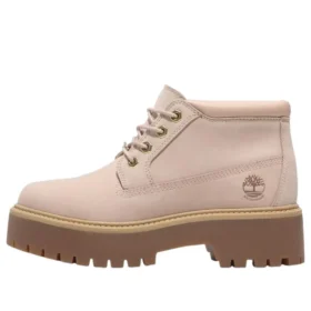 Stone Street Mid Lace-Up Waterproof “Bege Claro”
