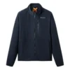 Sweatshirt com logótipo em malha polar e bolsos “Navy”