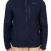 Sweatshirt com logótipo em malha polar e bolsos “Navy”