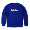 Sweatshirt de gola redonda “Blue”