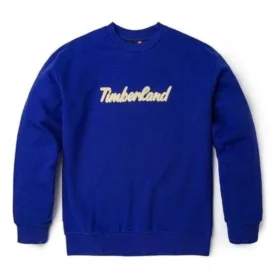 Sweatshirt de gola redonda “Blue”