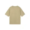 T-shirt com bolso “Light Khaki”