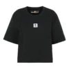 T-shirt com logotipo “Preto”