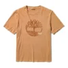 T-shirt com logótipo de árvore “Tan”
