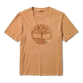 T-shirt com logótipo de árvore “Tan”