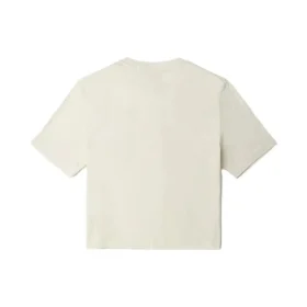 T-shirt Curto com Estampa “Branca”