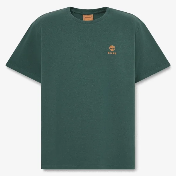 T-shirt de algodão estampada Timberland® X Beams T-shirt de algodão estampada Timberland® X Beams